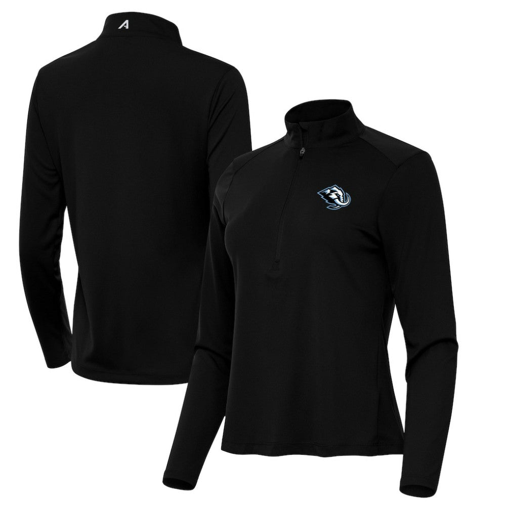Utah Mammoth Antigua Women's Tribute Half-Zip Pullover Black