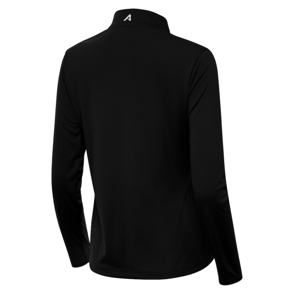 Utah Mammoth Antigua Women's Tribute Half-Zip Pullover Black