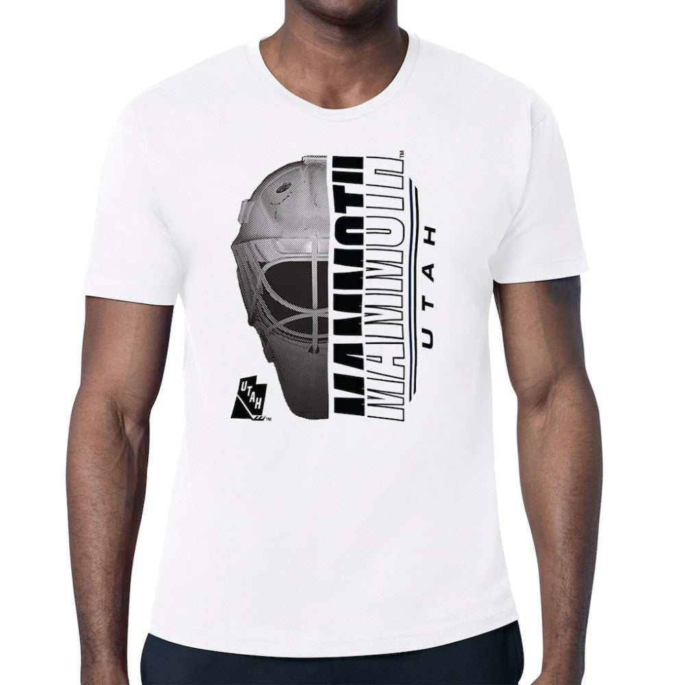 Utah Mammoth Starter Half Helmet T-Shirt White
