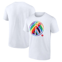 Washington Wizards Team Logo Pride T-Shirt - White on sale