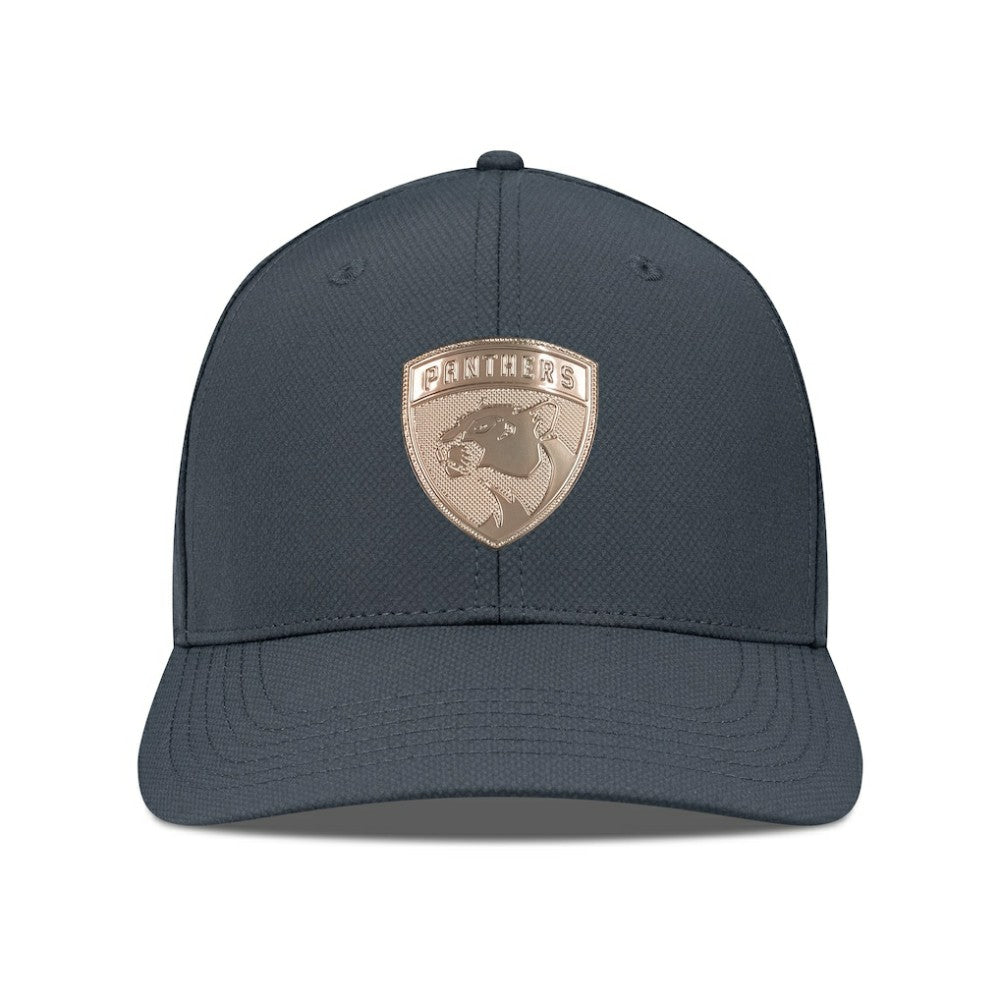 Florida Panthers Levelwear Rise Copper Insignia Flex Hat Charcoal