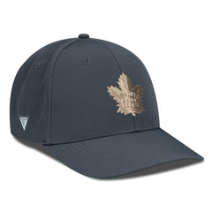 Toronto Maple Leafs Levelwear Rise Copper Insignia Flex Hat Charcoal