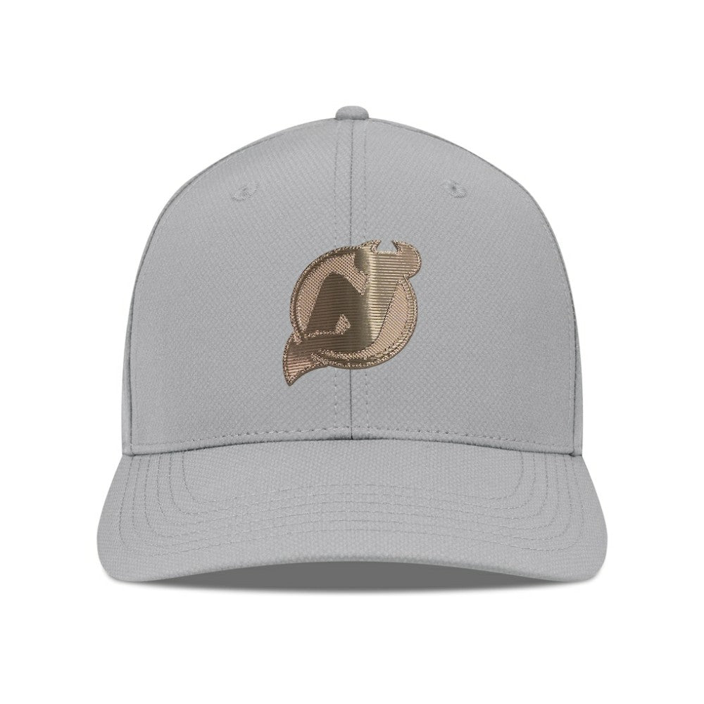 New Jersey Devils Levelwear Rise Copper Insignia Flex Hat Gray