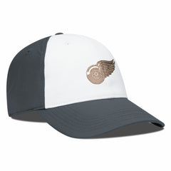 Detroit Red Wings Levelwear Endure Copper Insignia Adjustable Hat White/Charcoal