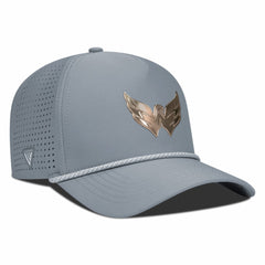 Washington Capitals Levelwear Gordon Copper Insignia Vented Adjustable Hat Gray