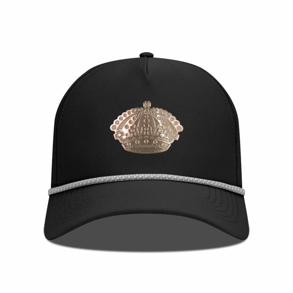 Los Angeles Kings Levelwear Gordon Copper Insignia Vented Adjustable Hat Black