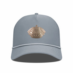 Los Angeles Kings Levelwear Gordon Copper Insignia Vented Adjustable Hat Gray