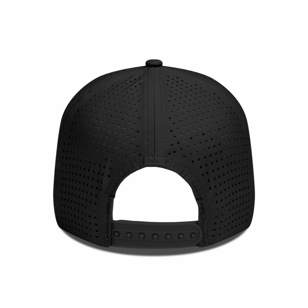 Carolina Hurricanes Levelwear Gordon Copper Insignia Vented Adjustable Hat Black