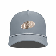 Carolina Hurricanes Levelwear Gordon Copper Insignia Vented Adjustable Hat Gray
