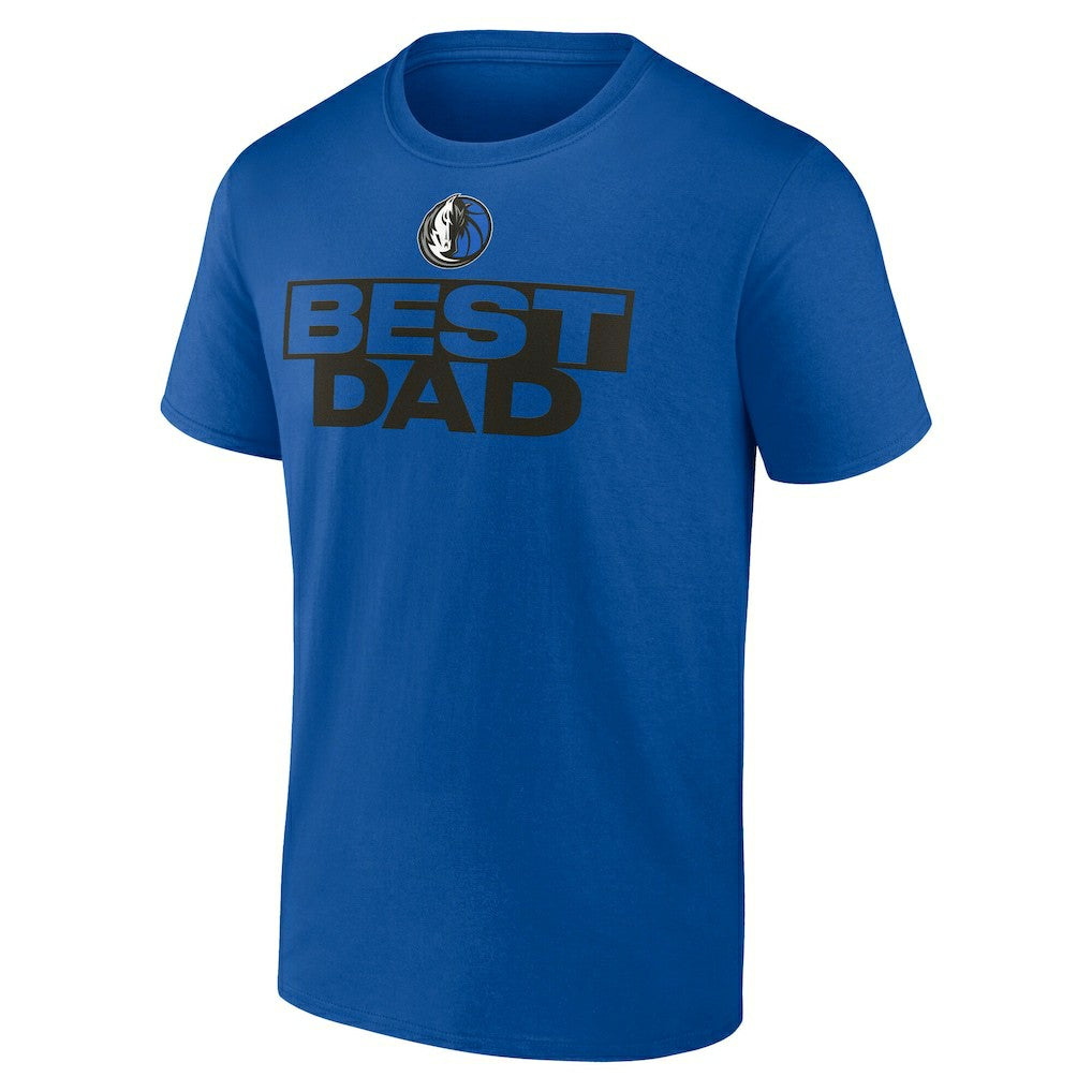 Dallas Mavericks Greatest Dad T-Shirt sale - Blue discount