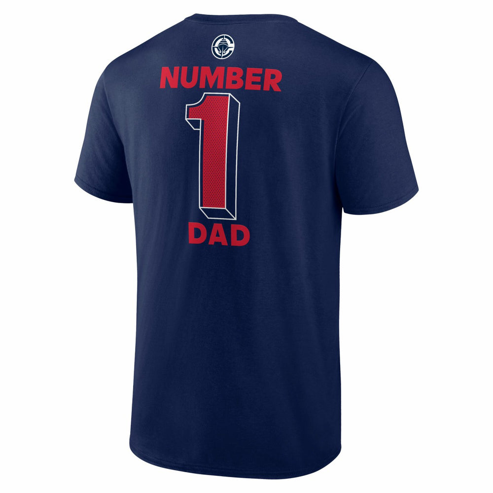 LA Clippers #1 Dad Jersey T-Shirt - Navy outlet