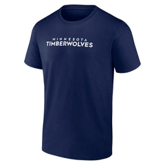 Minnesota Timberwolves #1 Dad Jersey T-Shirt - Navy cheap