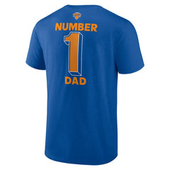 New York Knicks #1 Dad Jersey T-Shirt - Blue cheap