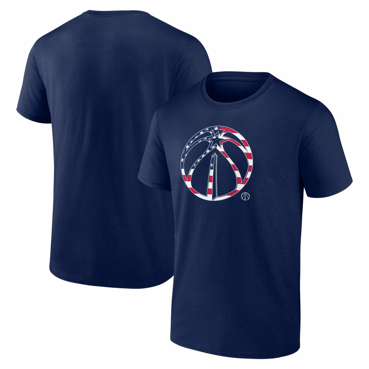 Washington Wizards Flag Logo T-Shirt - Navy sale