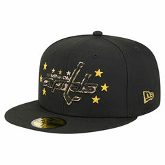 Washington Capitals New Era Military Appreciation Digital Camo Stars 59FIFTY Fitted Hat Black