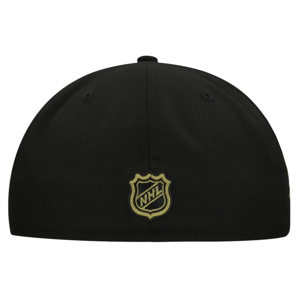 Detroit Red Wings New Era Military Appreciation Digital Camo Stars 59FIFTY Fitted Hat Black