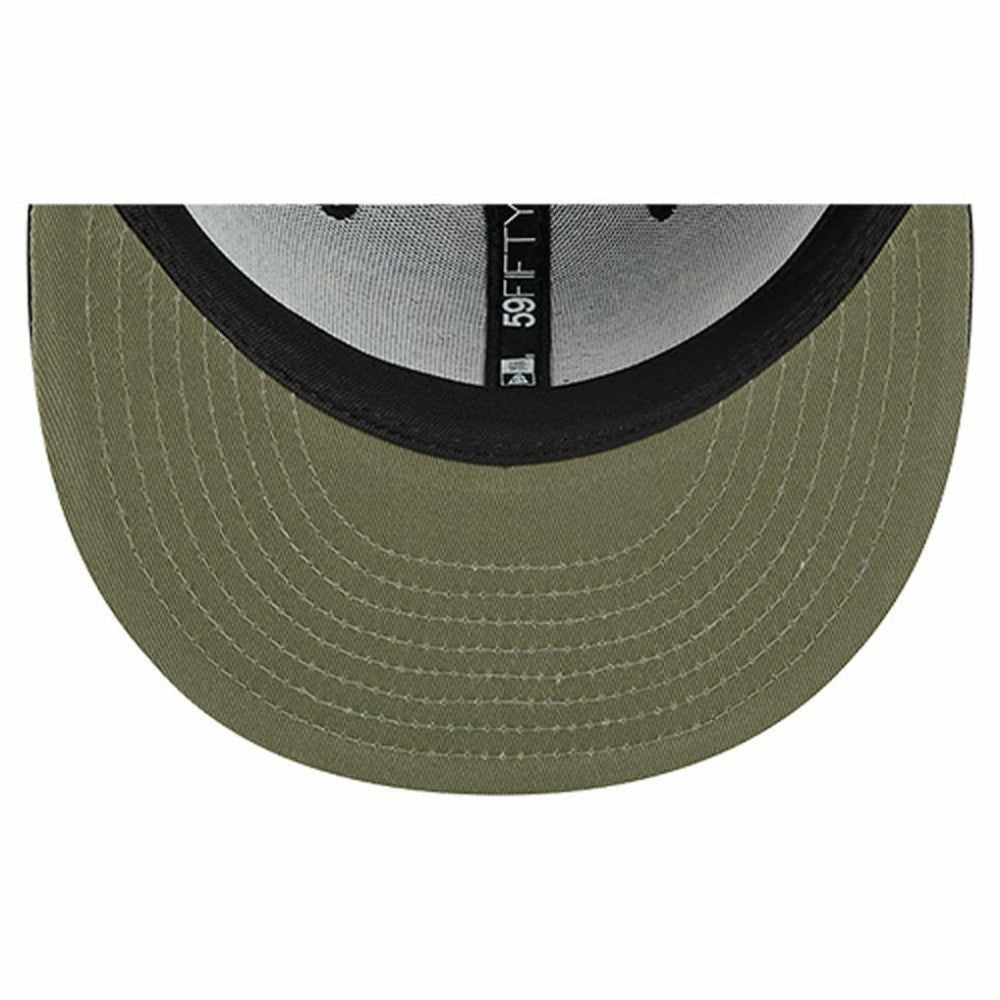 Florida Panthers New Era Military Appreciation Digital Camo Stars 59FIFTY Fitted Hat Black