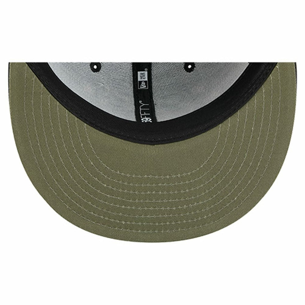 Seattle Kraken New Era Military Appreciation Digital Camo Stars 59FIFTY Fitted Hat Black