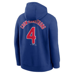 Pete Crow-Armstrong Chicago Cubs Player Name & Number Club Fleece Pullover Hoodie - Royal | Nike