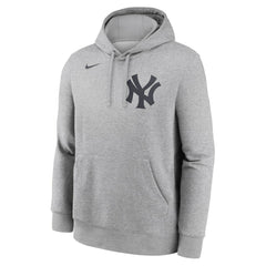 Aaron Judge New York Yankees Player Name & Number Club Fleece Pullover Hoodie - Heather Gray | Nike
