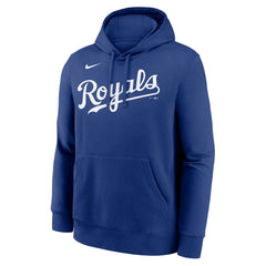 Bobby Witt Jr. Kansas City Royals Player Name & Number Club Fleece Pullover Hoodie - Royal | Nike