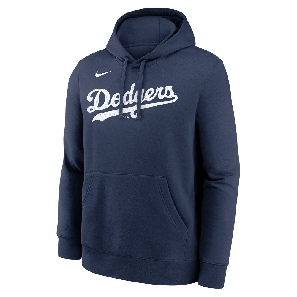 Shohei Ohtani Los Angeles Dodgers Player Name & Number Club Fleece Pullover Hoodie - Navy | Nike