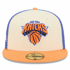 New York Knicks 2025/26 City Edition Alternate 59FIFTY Fitted Hat - Cream | New Era online