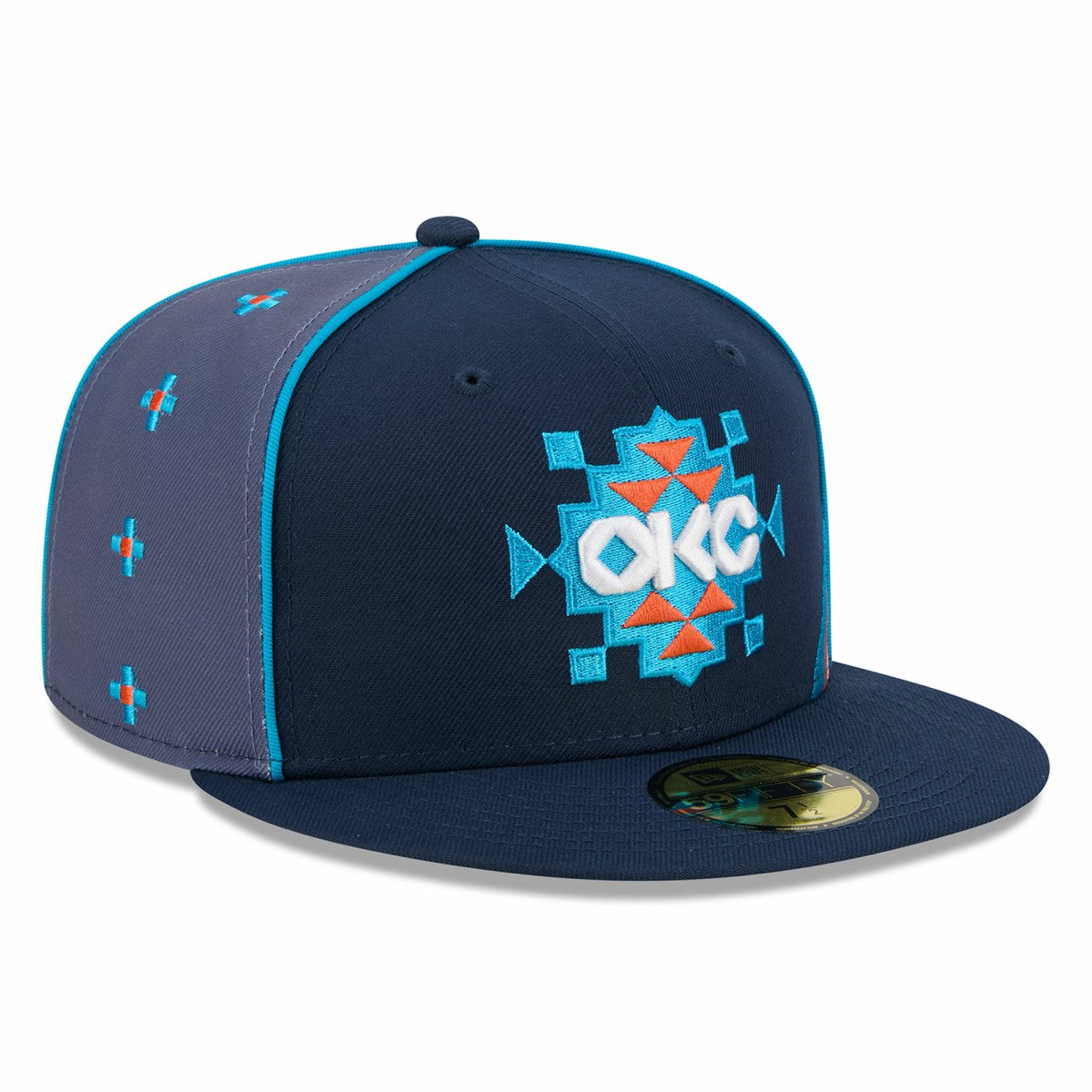 Oklahoma City Thunder 2025/26 City Edition Alternate 59FIFTY Fitted Hat - Navy | New Era outlet