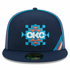 Oklahoma City Thunder 2025/26 City Edition Alternate 59FIFTY Fitted Hat - Navy | New Era outlet