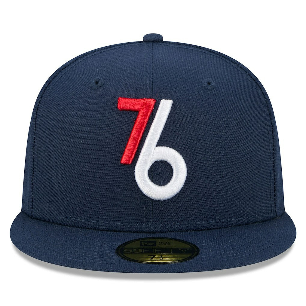Philadelphia 76ers 2025/26 City Edition Alternate 59FIFTY Fitted Hat - Navy | New Era cheap