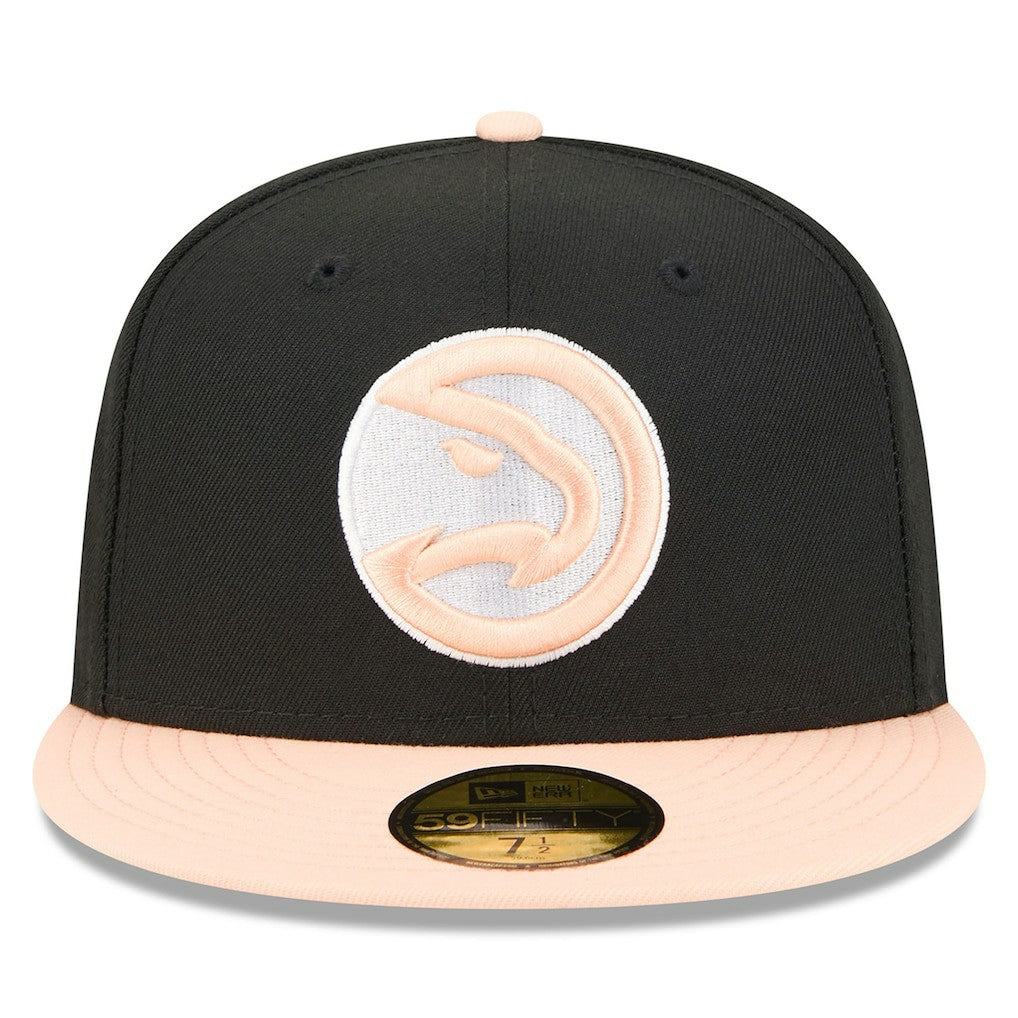 Atlanta Hawks 2025/26 City Edition Alternate 59FIFTY Fitted Hat - Black | New Era sale