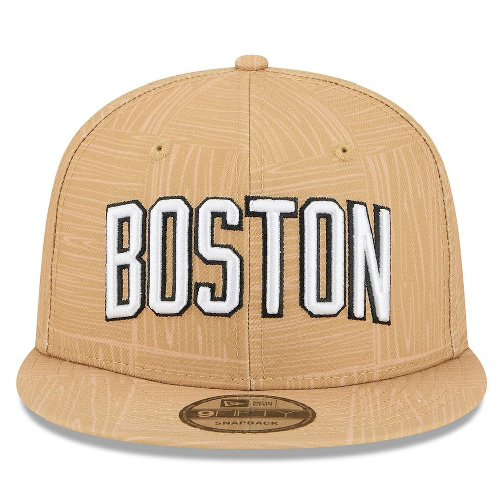 Boston Celtics 2025/26 City Edition Alternate 9FIFTY Snapback Hat - Gold | New Era sale