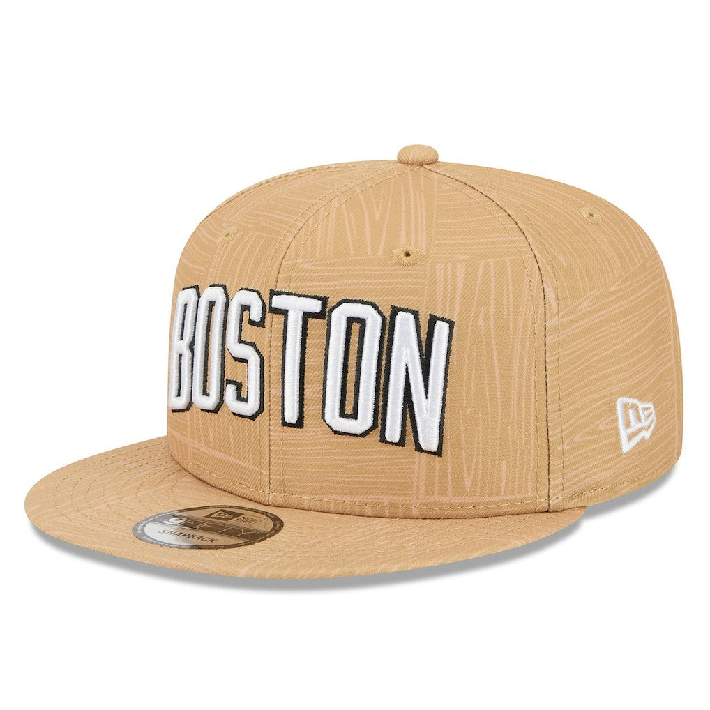 Boston Celtics 2025/26 City Edition Alternate 9FIFTY Snapback Hat - Gold | New Era sale