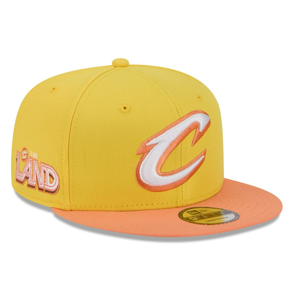 Cleveland Cavaliers 2025/26 City Edition Alternate 9FIFTY Snapback Hat sale - Gold | New Era shop