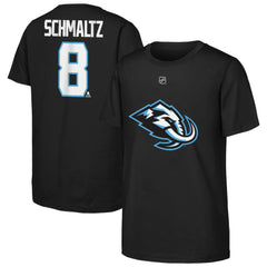 Nick Schmaltz Utah Mammoth Outerstuff Name & Number T-Shirt Black