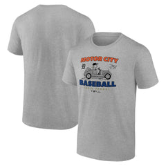 Tarik Skubal Detroit Tigers Motor City Baseball T-Shirt - Heather Gray