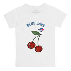 Toronto Blue Jays Tiny Turnip  Youth Cherries T-Shirt - White