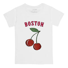 Boston Red Sox Tiny Turnip  Youth Cherries T-Shirt - White