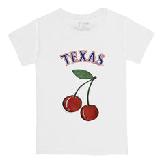 Texas Rangers Tiny Turnip  Youth Cherries T-Shirt - White