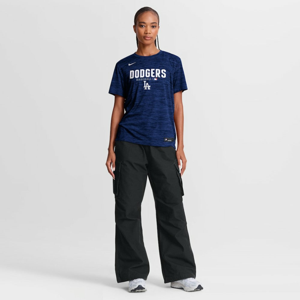 Los Angeles Dodgers Women's Authentic Collection Velocity Dri-FIT T-Shirt - Royal | Nike