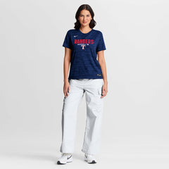 Texas Rangers Women's Authentic Collection Velocity Dri-FIT T-Shirt - Royal | Nike