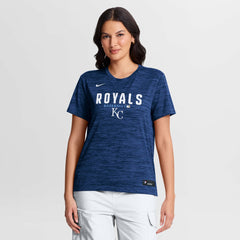 Kansas City Royals Women's Authentic Collection Velocity Dri-FIT T-Shirt - Royal | Nike