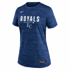 Kansas City Royals Women's Authentic Collection Velocity Dri-FIT T-Shirt - Royal | Nike