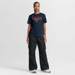 Detroit Tigers Women's Authentic Collection Velocity Dri-FIT T-Shirt - Navy | Nike