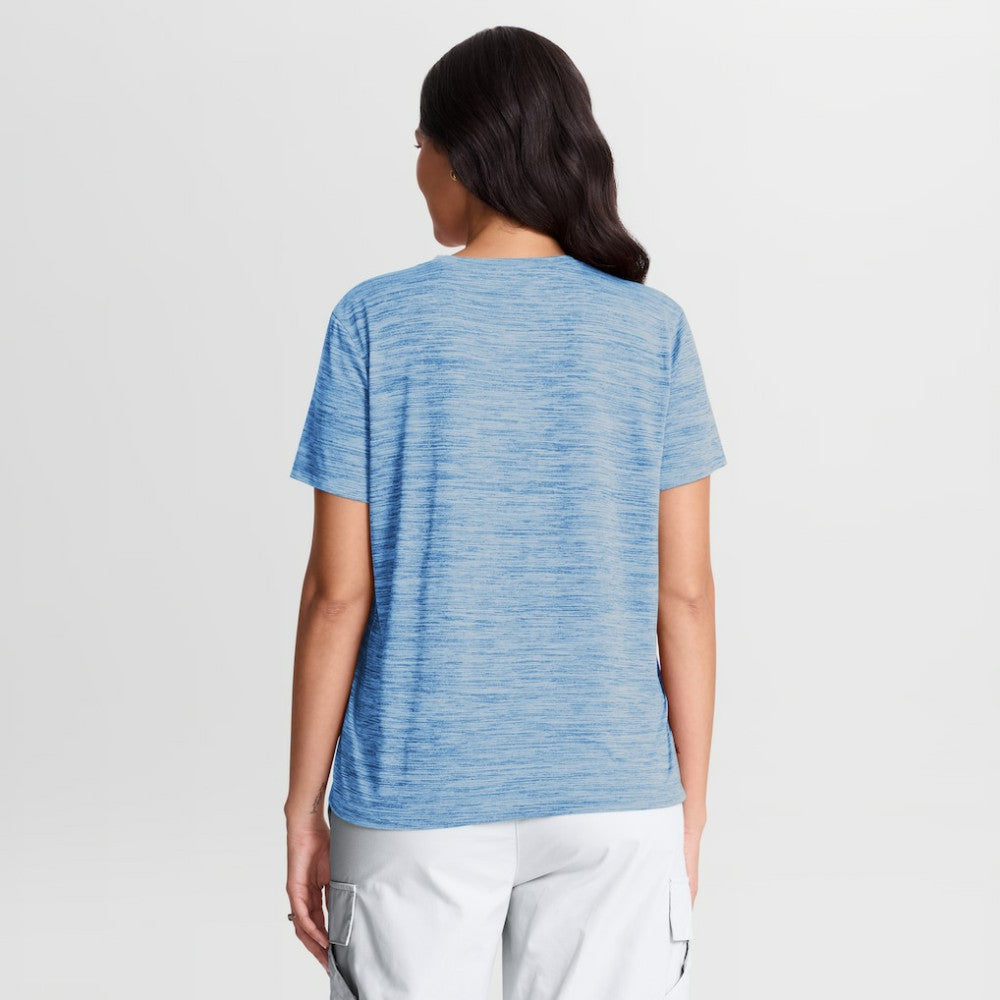 Philadelphia Phillies Women's Authentic Collection Alternate Logo Velocity Dri-FIT T-Shirt - Light Blue | Nike