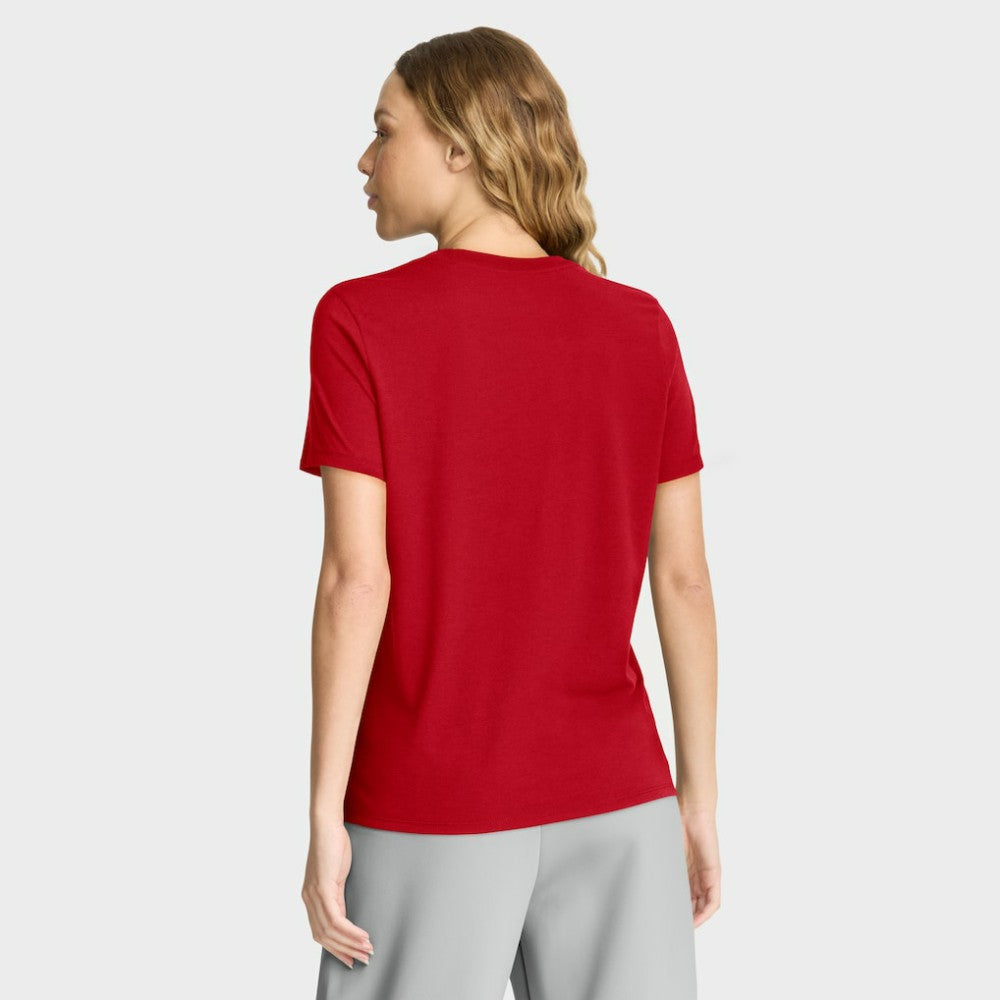 Washington Nationals Women's Authentic Collection Early Work Tri-Blend Dri-FIT T-Shirt - Red | Nike
