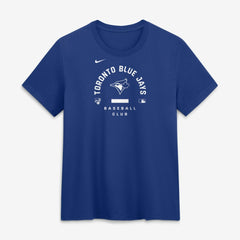 Toronto Blue Jays Women's Authentic Collection Early Work Tri-Blend Dri-FIT T-Shirt - Royal | Nike