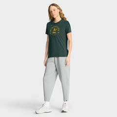 Athletics Women's Authentic Collection Early Work Tri-Blend Dri-FIT T-Shirt - Green | Nike