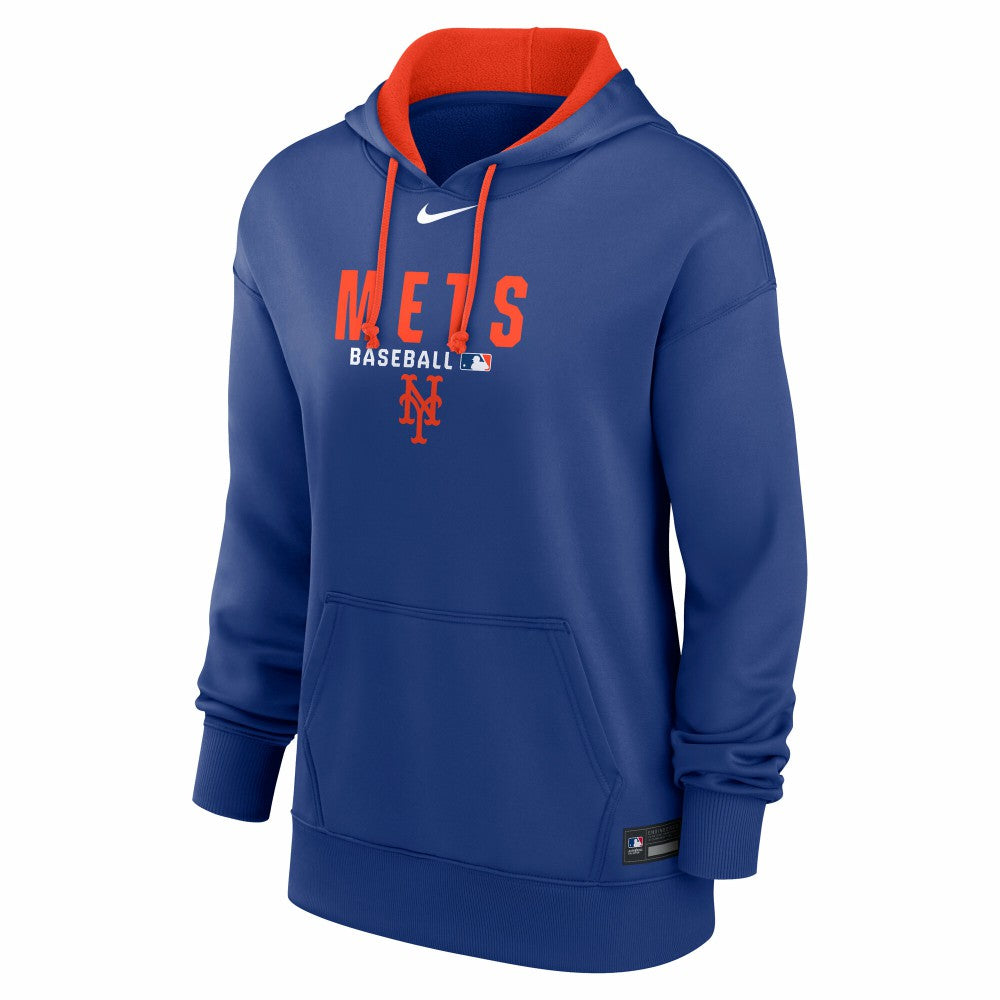 New York Mets Women's Authentic Collection Therma-FIT Hoodie - Royal | Nike
