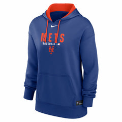 New York Mets Women's Authentic Collection Therma-FIT Hoodie - Royal | Nike